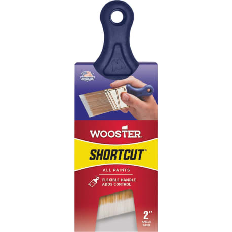 Wooster Shortcut Angle Sash Synthetic Blend Paint Brush